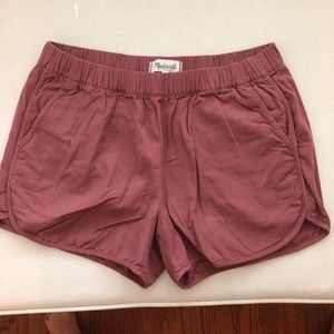 Madewell pull on shorts